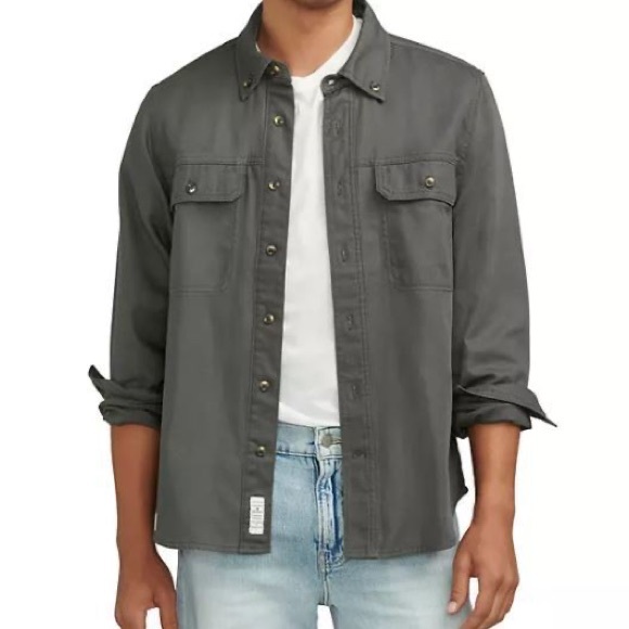 Lucky Brand Men’s Shirt Jacket Long Sleeve Button Down - Picture 1 of 6